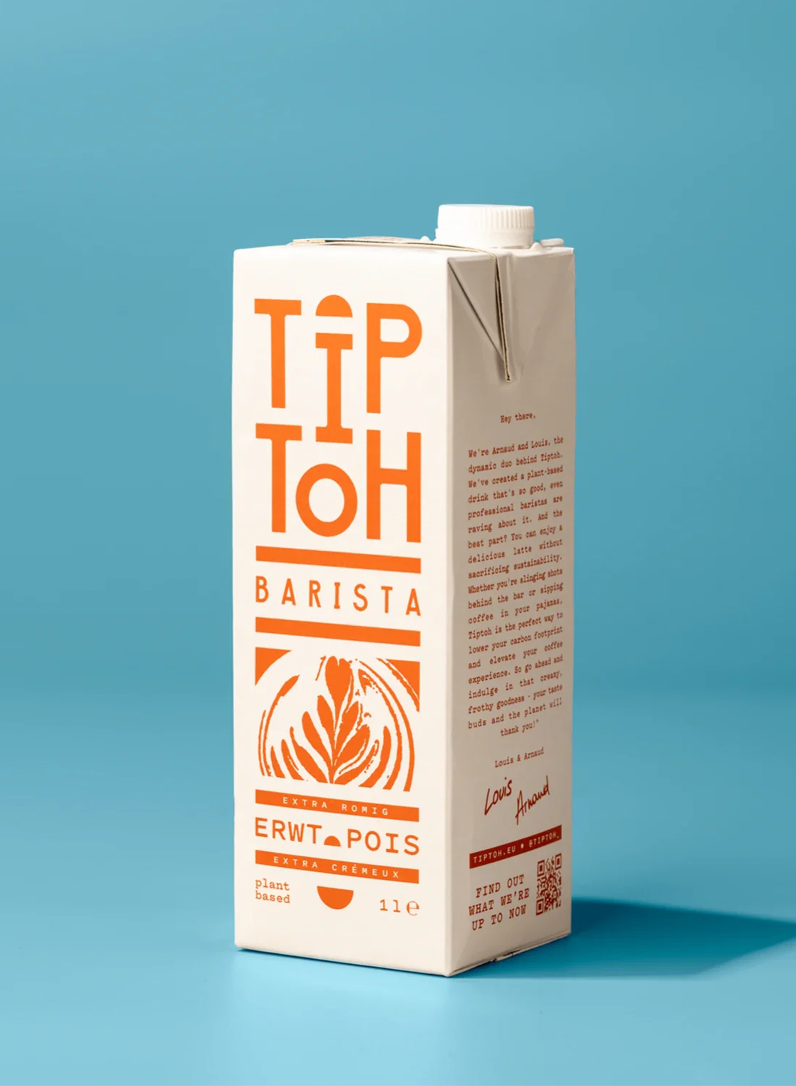 Tiptoh Barista borsóital Korty Kollektíva